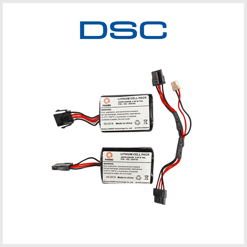 BATERÍA DE REPUESTO PARA SIRENA INTERIOR INALÁMBRICA • BATT-PGX901/X911