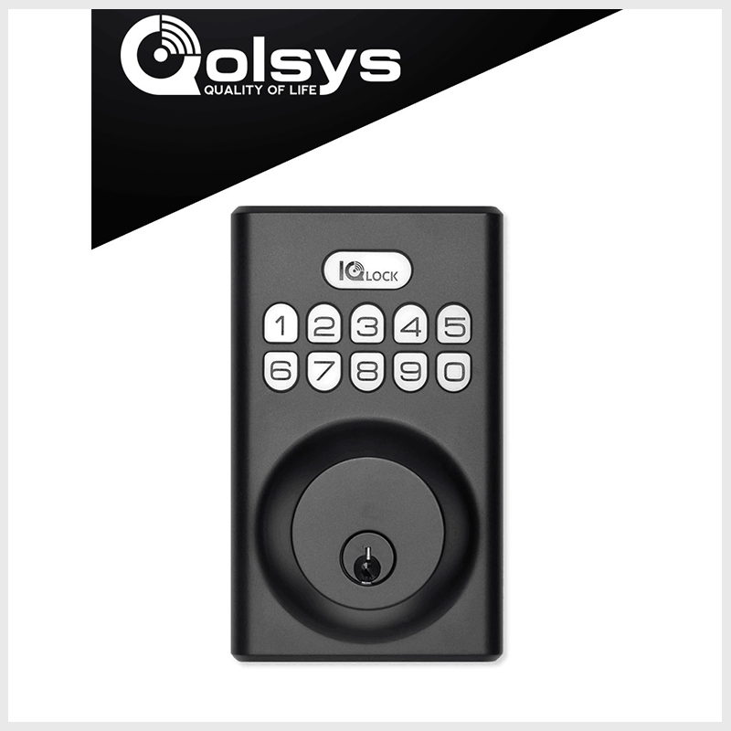 Cerradura con botón pulsador - Cerradura Inteligente PowerG • IQDLK-PGK-MB