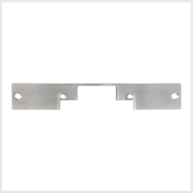 Placa frontal ANSI de acero inoxidable – Puertas de madera/metal • SD-995RE-21Q