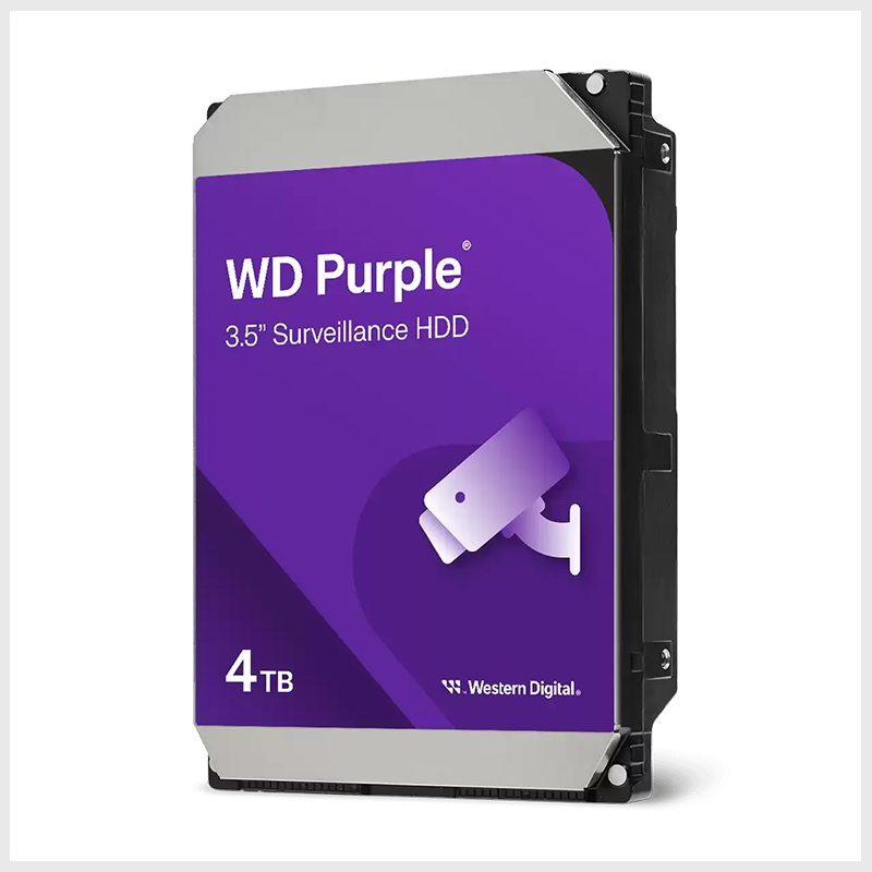 Disco duro para videovigilancia WD Purple - 4 TB • WD43PURZ