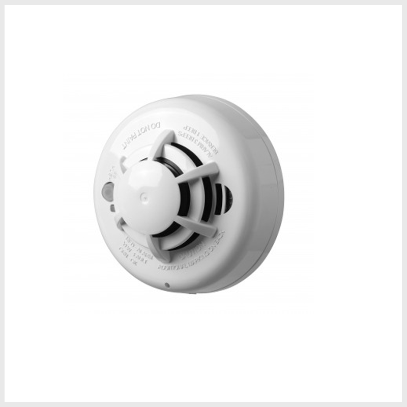 Detector de humo fotoeléctrico y calor inalámbrico con frecuencia 433 Mhz compatible con Power Series • WS4936